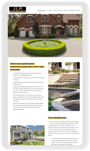 Before example for Website transformation